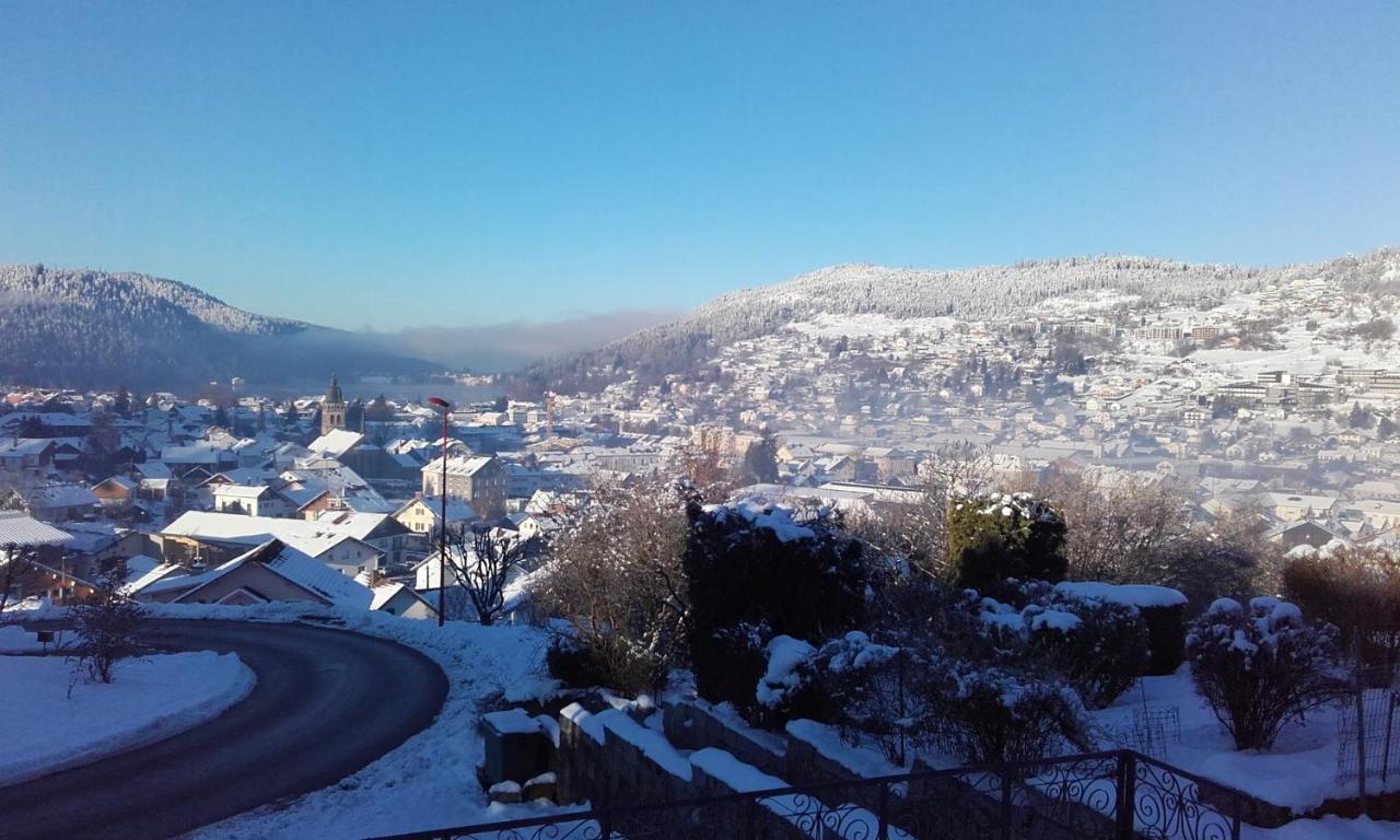 Studio Cosy Avec Vue Sur Lac Et Montagne A Gerardmer 30 M² Exteriér fotografie